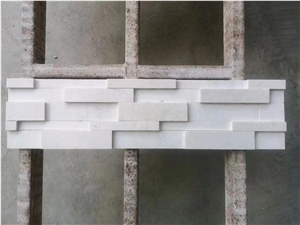 Grey Marble Stacked Stone Veneer, Cultured Stone