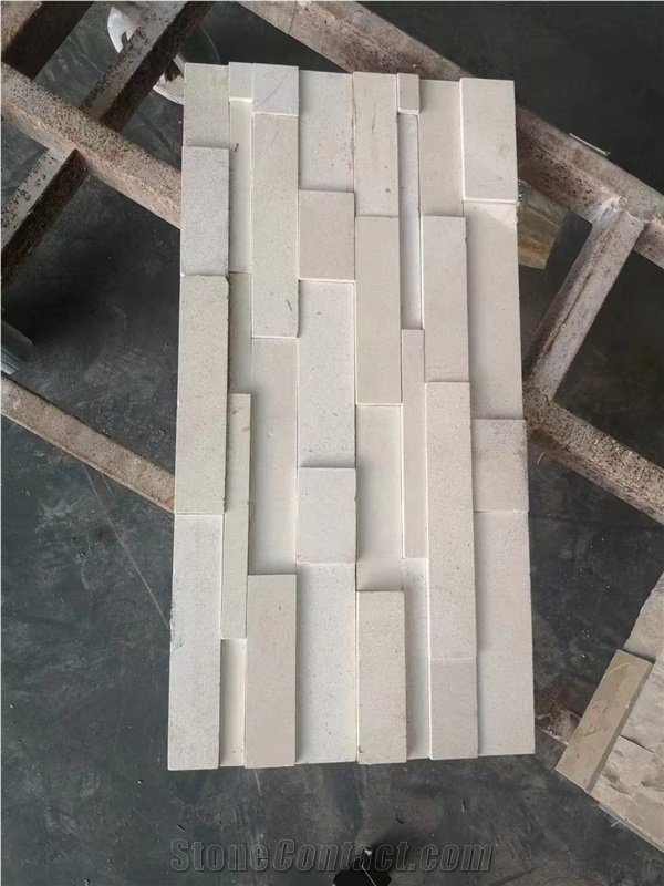 Grey Marble Stacked Stone Veneer, Cultured Stone