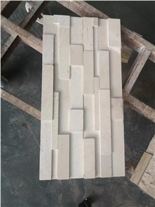 Grey Marble Stacked Stone Veneer, Cultured Stone
