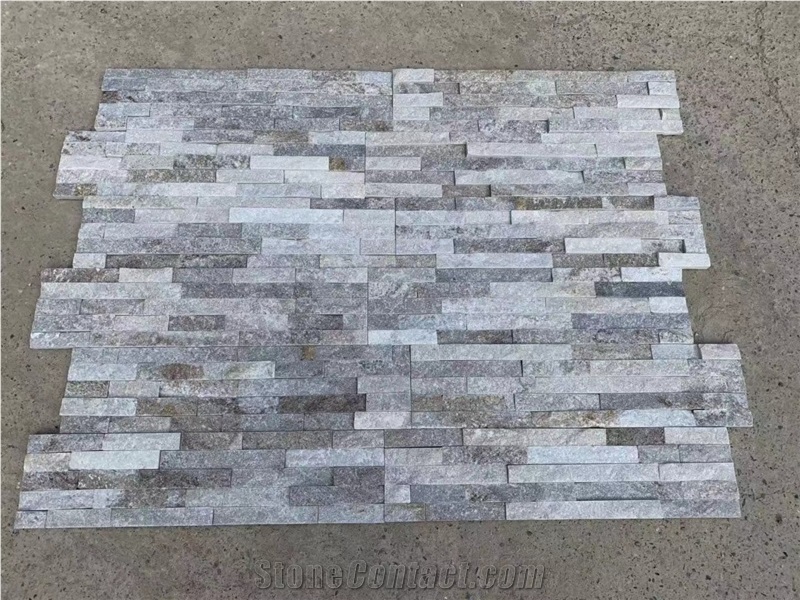 Grey Split Face Slate S Cut Ledgestone