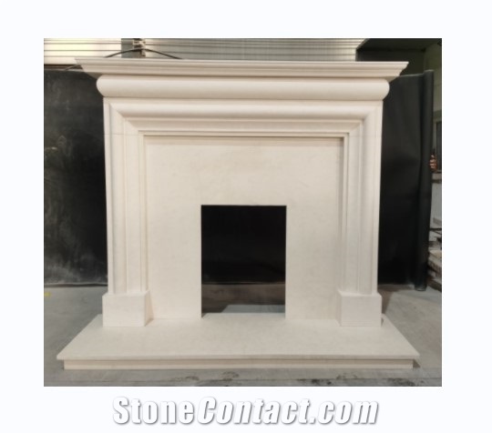 Marble Stone Fireplace Home Decoration