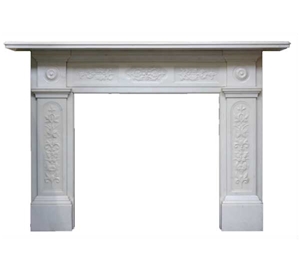 Marble Stone Fireplace Home Decoration