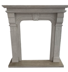 Marble Stone Fireplace Home Decoration