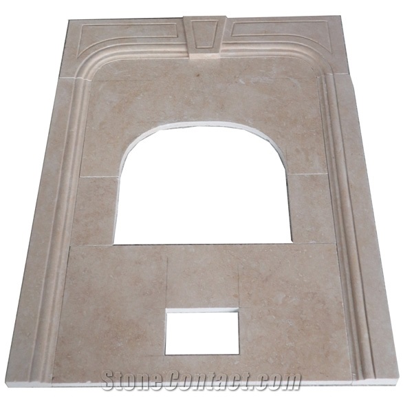 Marble Stone Fireplace Home Decoration