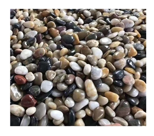 Mix Color Natural River Stone Pebbles