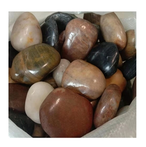 Mix Color Natural River Stone Pebbles