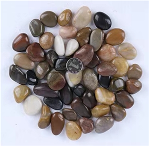 Mix Color Natural River Stone Pebbles