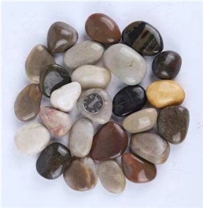 Mix Color Natural River Stone Pebbles