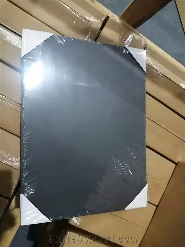 Natural Black Rectangle 20X40cm  Slate Stone Cheese Board