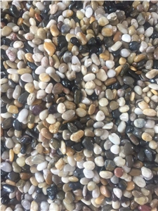 Natural River Stone Tiger Skin Stripe Pebble Stone