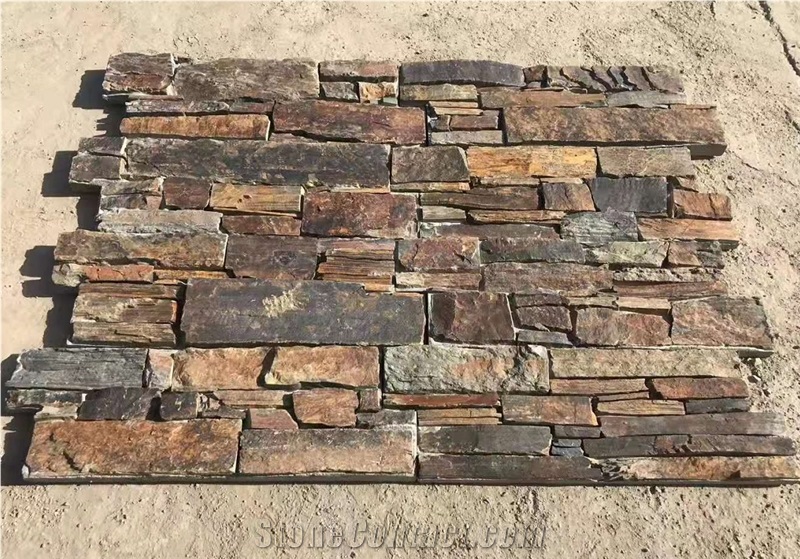 Natural Rustic Slate Culture Stone Wall Cladding