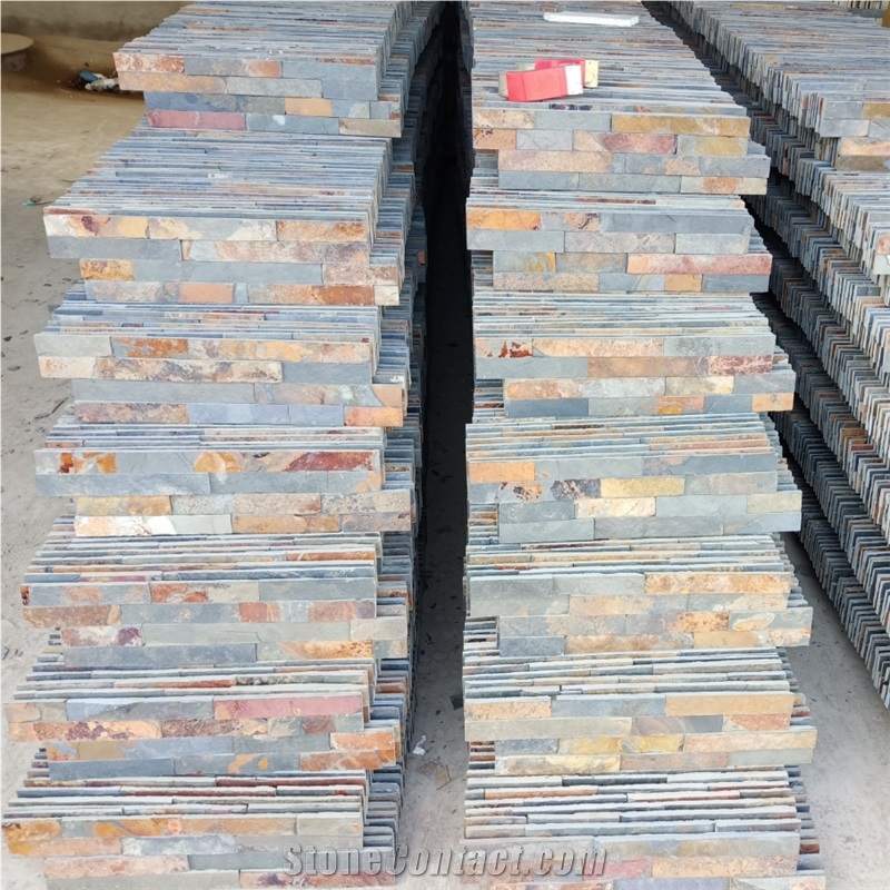 Natural Rustic Slate Culture Stone Wall Cladding