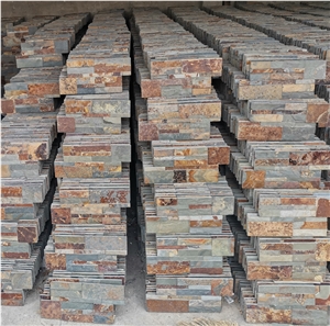Natural Slate Exterior Wall Stone Cladding Veneer