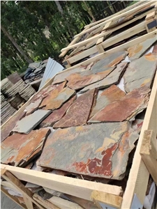 Natural Slate Irregular Random Flagstone Paving Stone