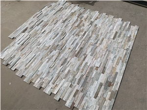 Natural Slate Ledge Stone Panel Cultured Veneer Stacked