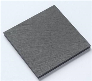 Natural Square Slate Coaster 100Mm X 100Mm X 6-8Mm