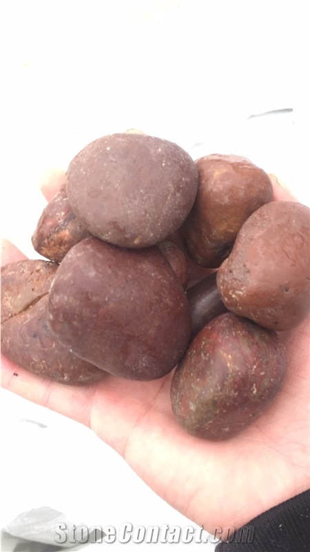 Nornal Polished Red Pebble