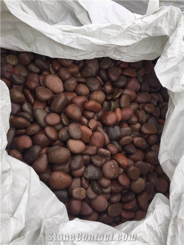 Nornal Polished Red Pebble