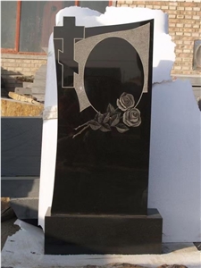 Shanxi Black Rectangle Tombstone