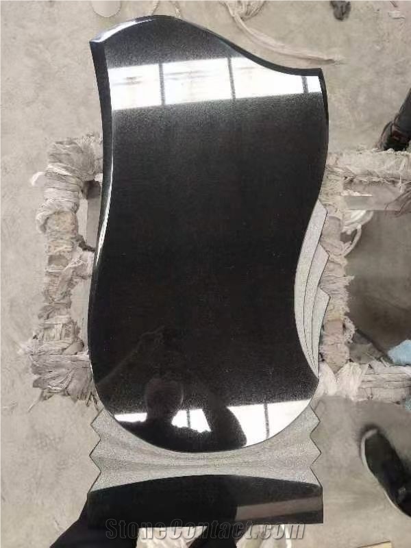 Shanxi Black Rectangle Tombstone