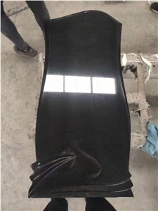 Shanxi Black Rectangle Tombstone