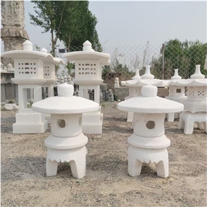 Stone Chinese Garden Lantern Landscaping Japanese Lamp