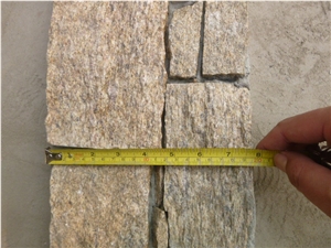 Tiger Yellow  Exterior Stacked Stone Veneers  Wall Cladding