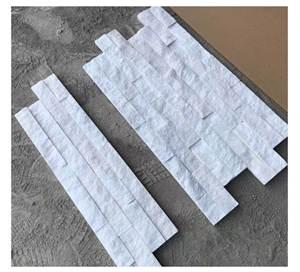 White Quartzite Ledg Stone Tiles
