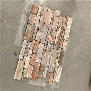 Wholesale Nature Slate Wall Stone Veneer Z Shape Wall Panel