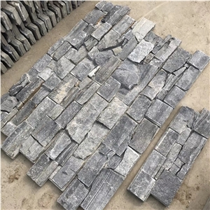 Z Shape Stacked Stone Veneer Cement Wall Cladding Panels