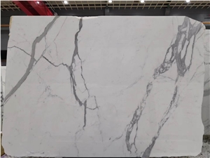 Bianco Calacatta White Marble Slabs