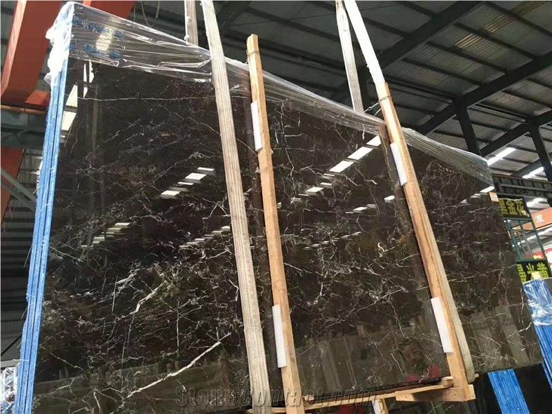 China Nero Portoro Marble Slab For Wall And Floor