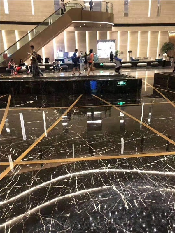 Chinese St.Laurent Marble Slabs First Class Grade