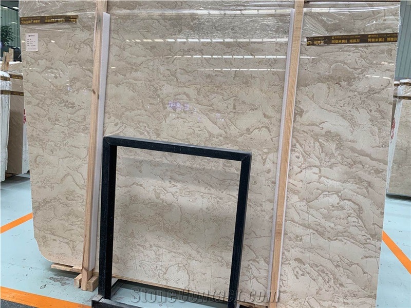 First Class Oman Beige Marble Slab For Project