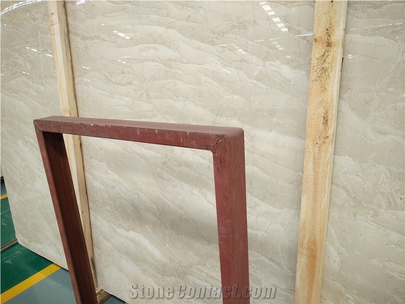 First Class Oman Beige Marble Slab For Project