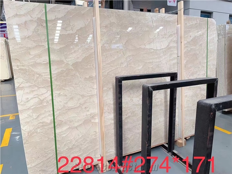 First Class Oman Beige Marble Slab For Project