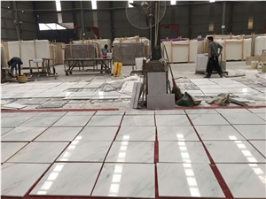 Premium Quality Chinese Calacatta  White Marble  Slab