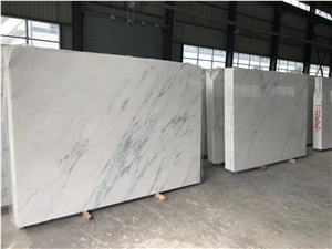 Premium Quality Chinese Calacatta  White Marble  Slab
