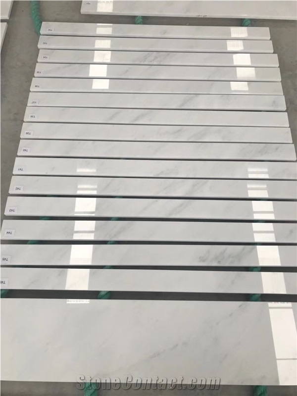 Premium Quality Chinese Calacatta  White Marble  Slab