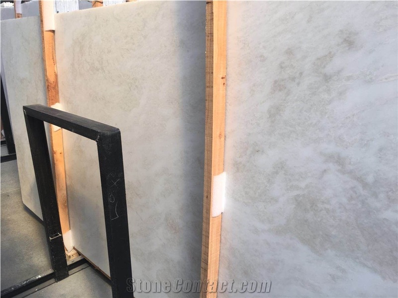 White Rhino Marble Slabs