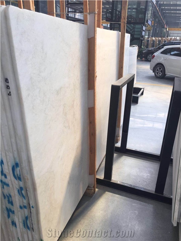 White Rhino Marble Slabs