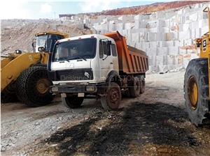 Cloud White Marble Quarry