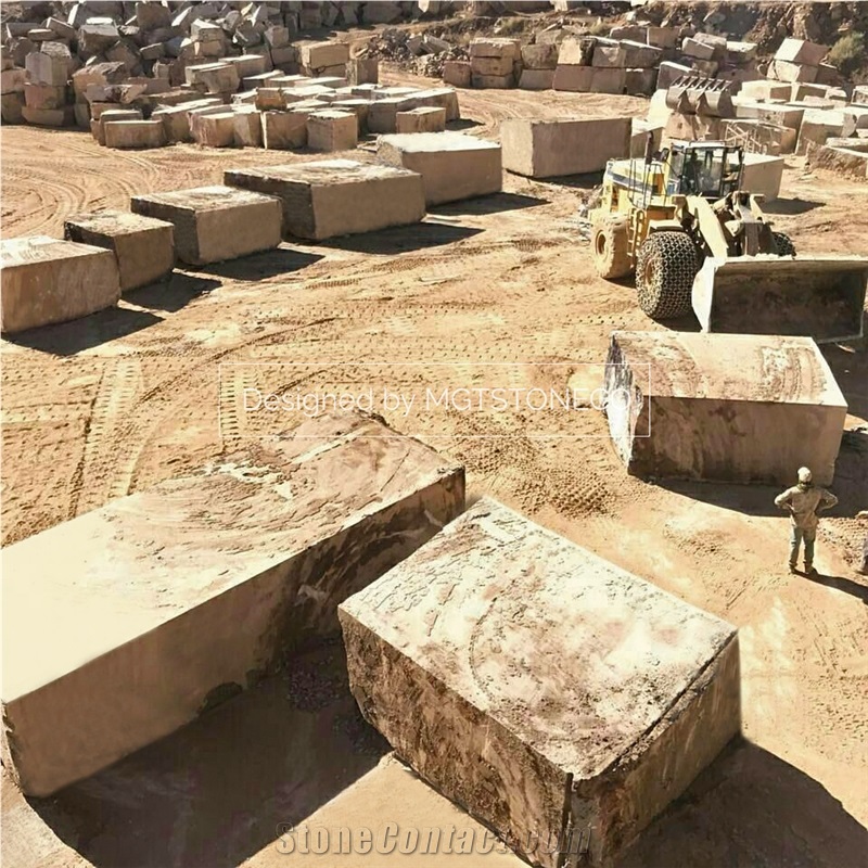 Hesar Black Travertine (MGT) Quarry