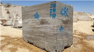 Hesar Black Travertine (MGT) Quarry
