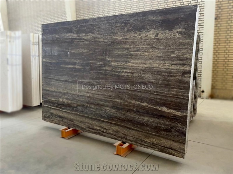Hesar Black Travertine (MGT) Quarry