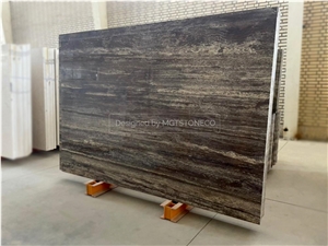Hesar Black Travertine (MGT) Quarry