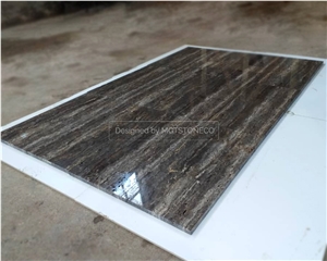 Hesar Black Travertine (MGT) Quarry