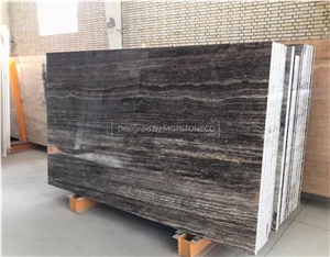 Hesar Black Travertine (MGT) Quarry