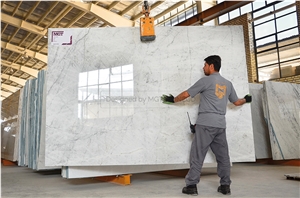 Persian Carrara White Marble (MGT) Quarry