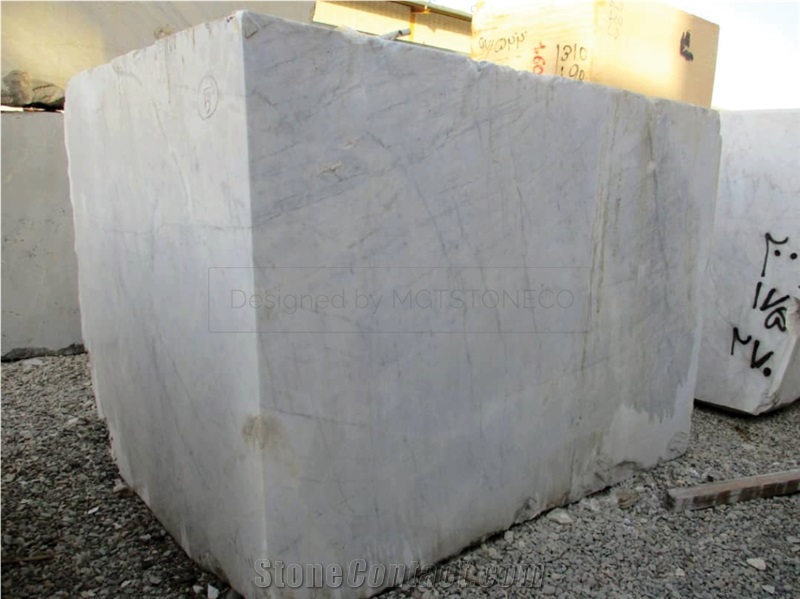 Persian Carrara White Marble (MGT) Quarry